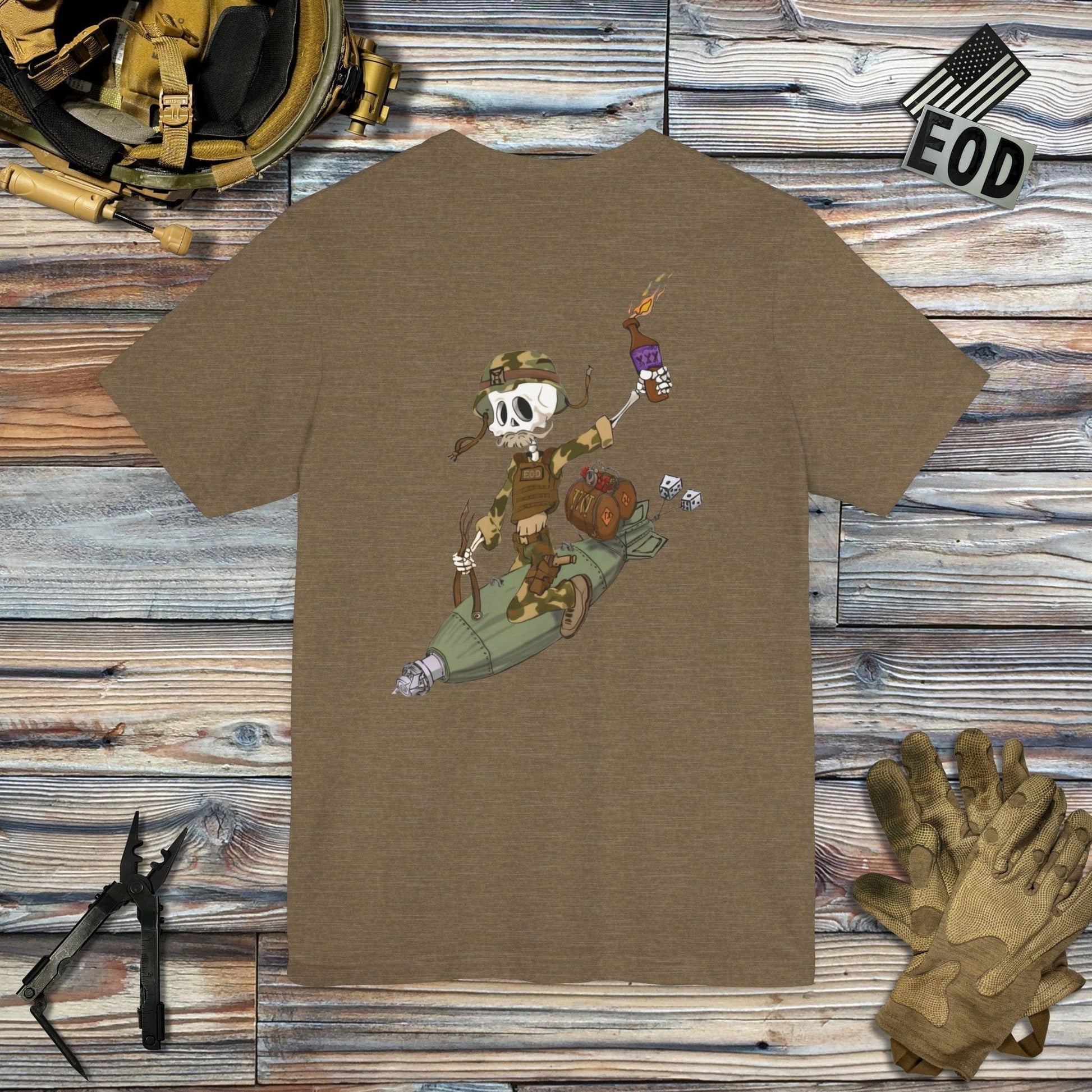 K-Factor Supply Co All the Way Down (Back Print) T-Shirt