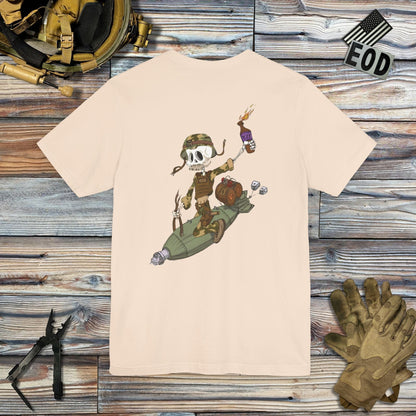 K-Factor Supply Co All the Way Down (Back Print) T-Shirt