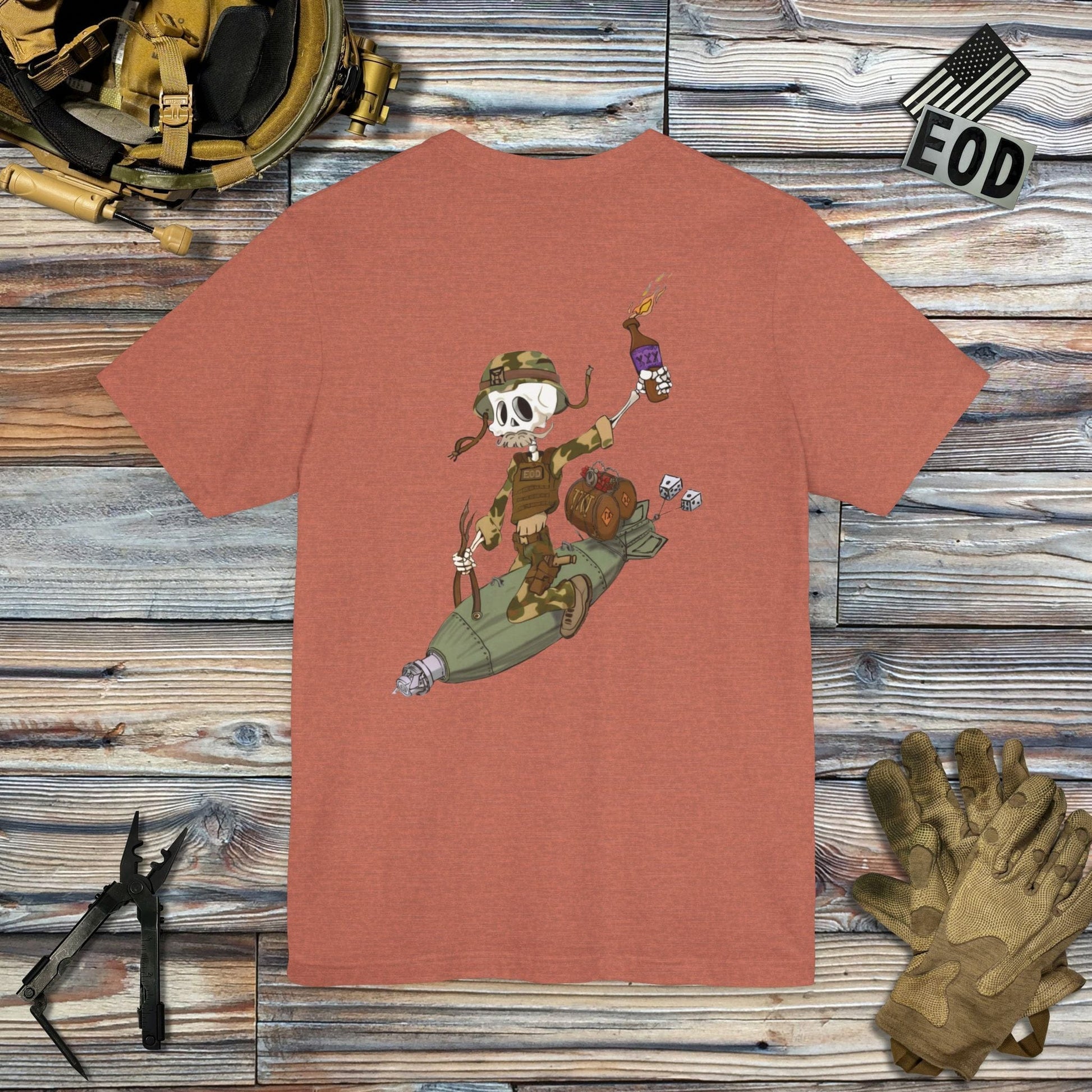 K-Factor Supply Co All the Way Down (Back Print) T-Shirt