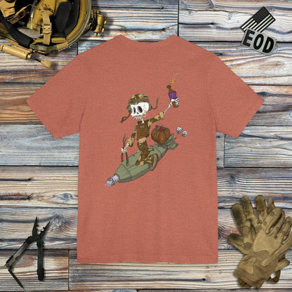 K-Factor Supply Co All the Way Down (Back Print) T-Shirt