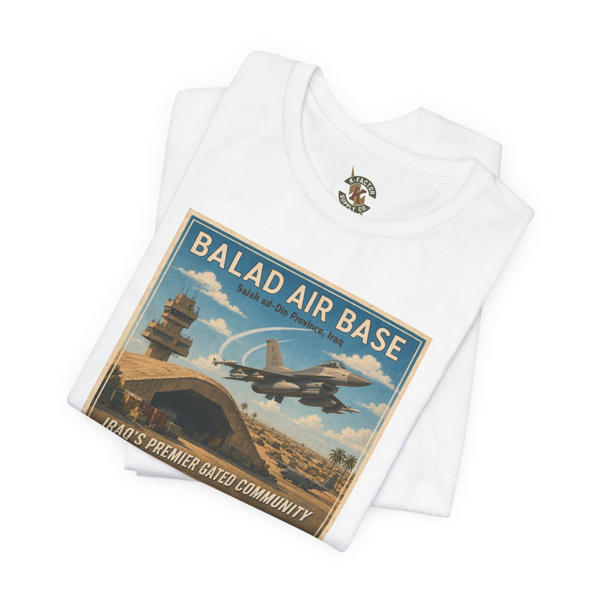 K-Factor Supply Co Balad AB Travel T-Shirt