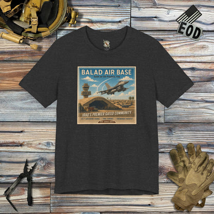 K-Factor Supply Co Balad AB Travel T-Shirt Dark Grey Heather / S