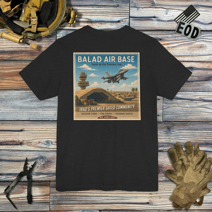 K-Factor Supply Co Balad Travel (Back Print) T-Shirt