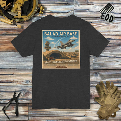 K-Factor Supply Co Balad Travel (Back Print) T-Shirt