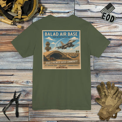 K-Factor Supply Co Balad Travel (Back Print) T-Shirt
