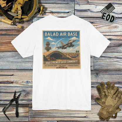K-Factor Supply Co Balad Travel (Back Print) T-Shirt