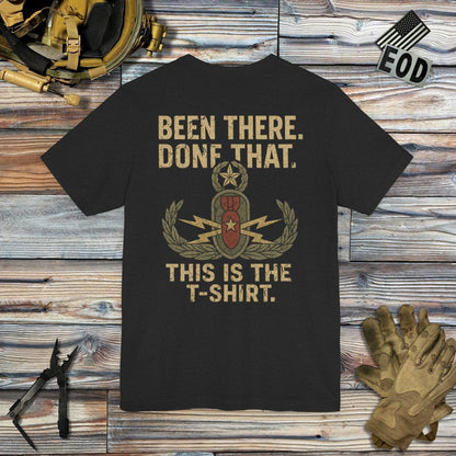 K-Factor Supply Co Been There Done That Crab (Back Print) T-Shirt