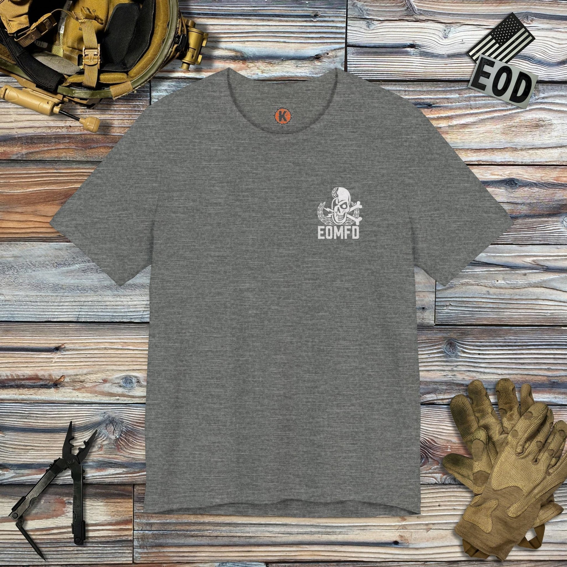 K-Factor Supply Co Been There Done That Crab (Back Print) T-Shirt