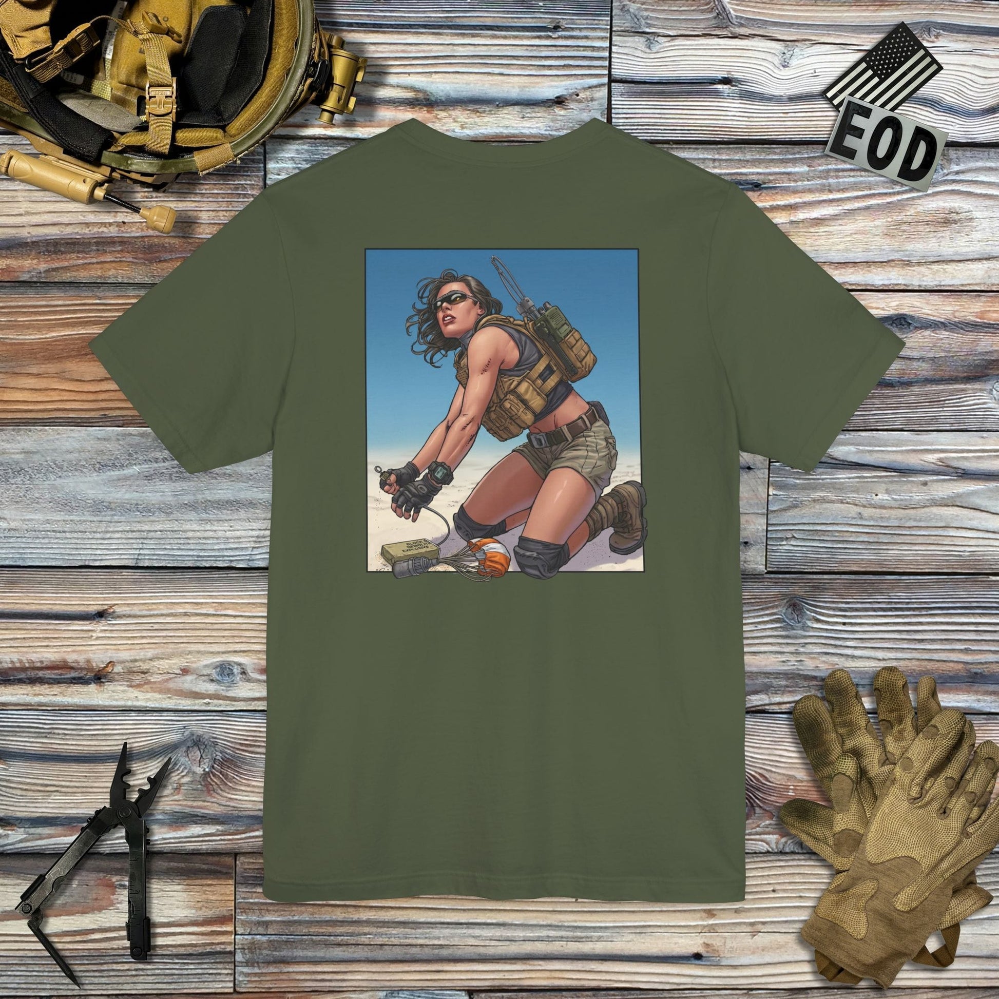 K-Factor Supply Co Blow 'n' Go (Back Print) T-Shirt
