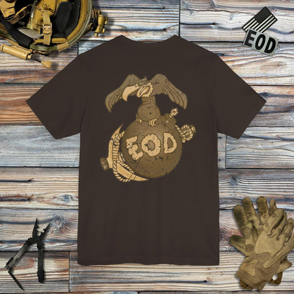 K-Factor Supply Co Buzzard Bomb and Pick (Back Print) T-Shirt