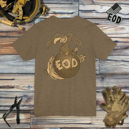 K-Factor Supply Co Buzzard Bomb and Pick (Back Print) T-Shirt