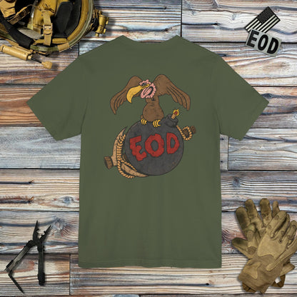 K-Factor Supply Co Buzzard Bomb and Pick (Full Color) [Back Print] T-Shirt