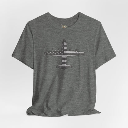 K-Factor Supply Co C-130 Top-Down Flag (Subdued) T-Shirt