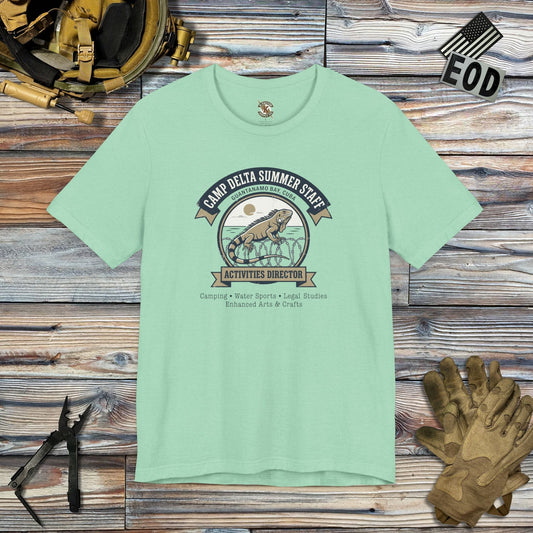 K-Factor Supply Co Camp Delta Summer Staff T-Shirt Heather Mint / S