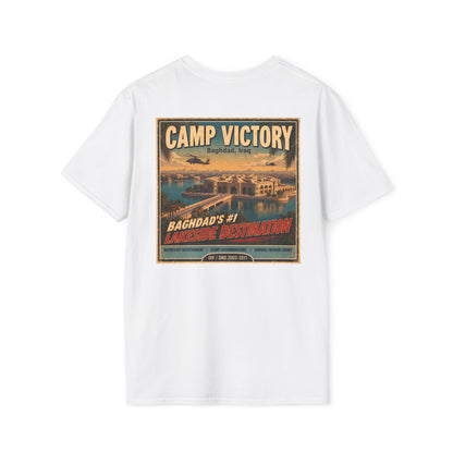 K-Factor Supply Co Camp Victory Travel [Back Print] (B+T) T-Shirt