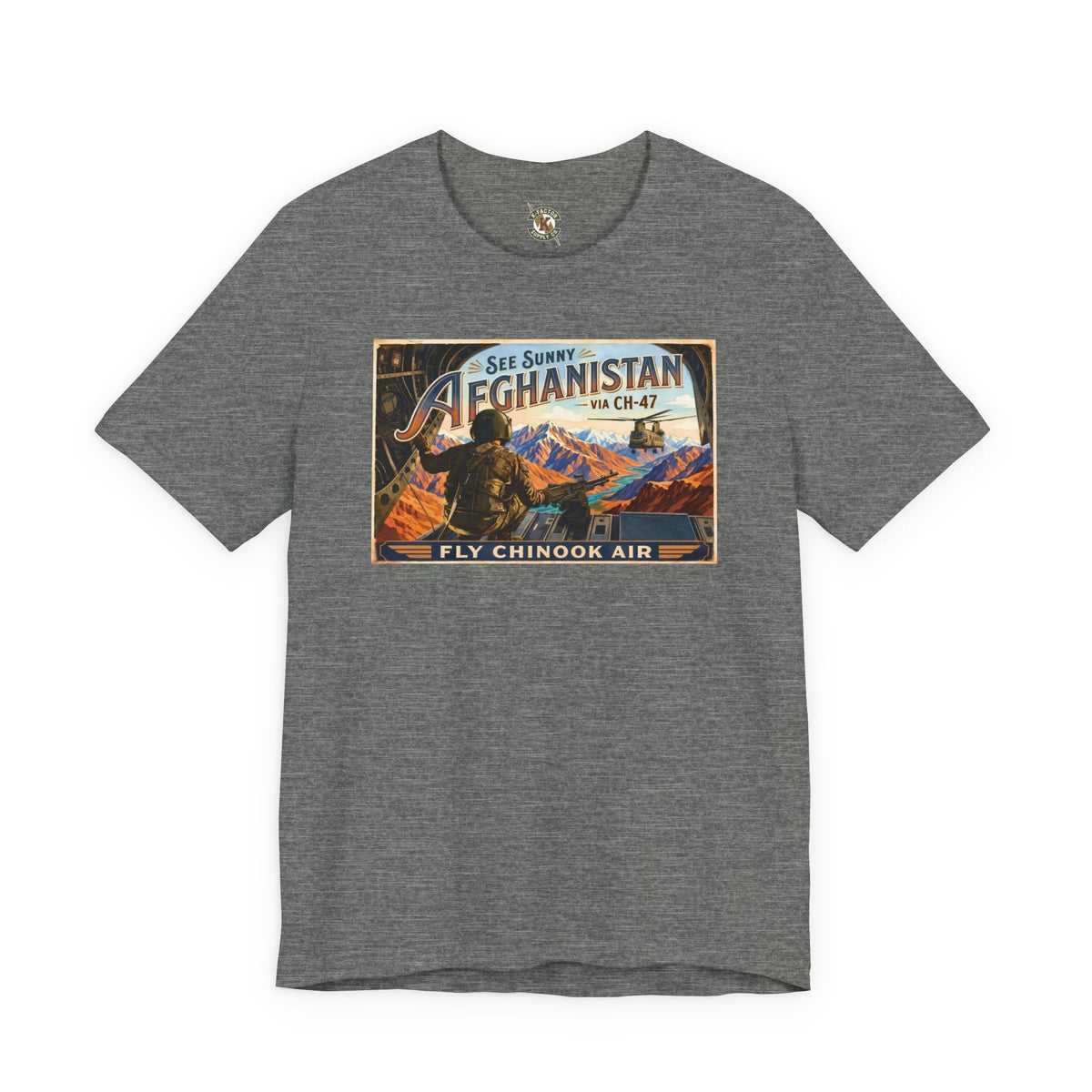 K-Factor Supply Co Chinook Air T-Shirt Deep Heather / M