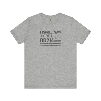 K-Factor Supply Co DD214 T-Shirt Athletic Heather / S
