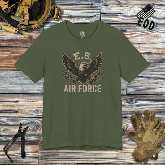 K-Factor Supply Co Eagle Squadron Mk 2 - USAF T-Shirt Military Green / S