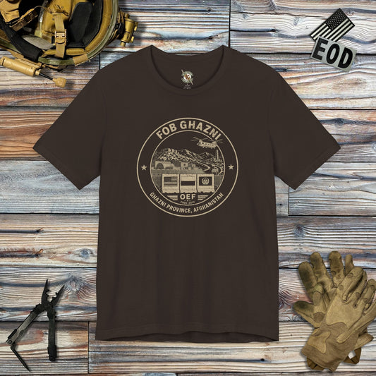 K-Factor Supply Co FOB Ghazni Icon Mk 2 T-Shirt Brown / S