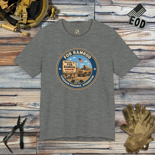 K-Factor Supply Co FOB Ramrod Icon Mk 1 T-Shirt Deep Heather / S