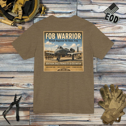 K-Factor Supply Co FOB Warrior (Kirkuk) [Back Print] T-Shirt