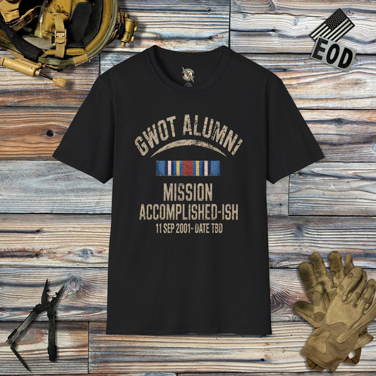 K-Factor Supply Co GWOT Alumni Mk 2 (GWOT-E) [B+T] T-Shirt Black / 2XL