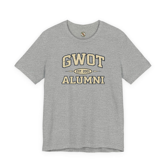 K-Factor Supply Co GWOT Alumni Mk 4 Mod 0 T-Shirt Athletic Heather / S