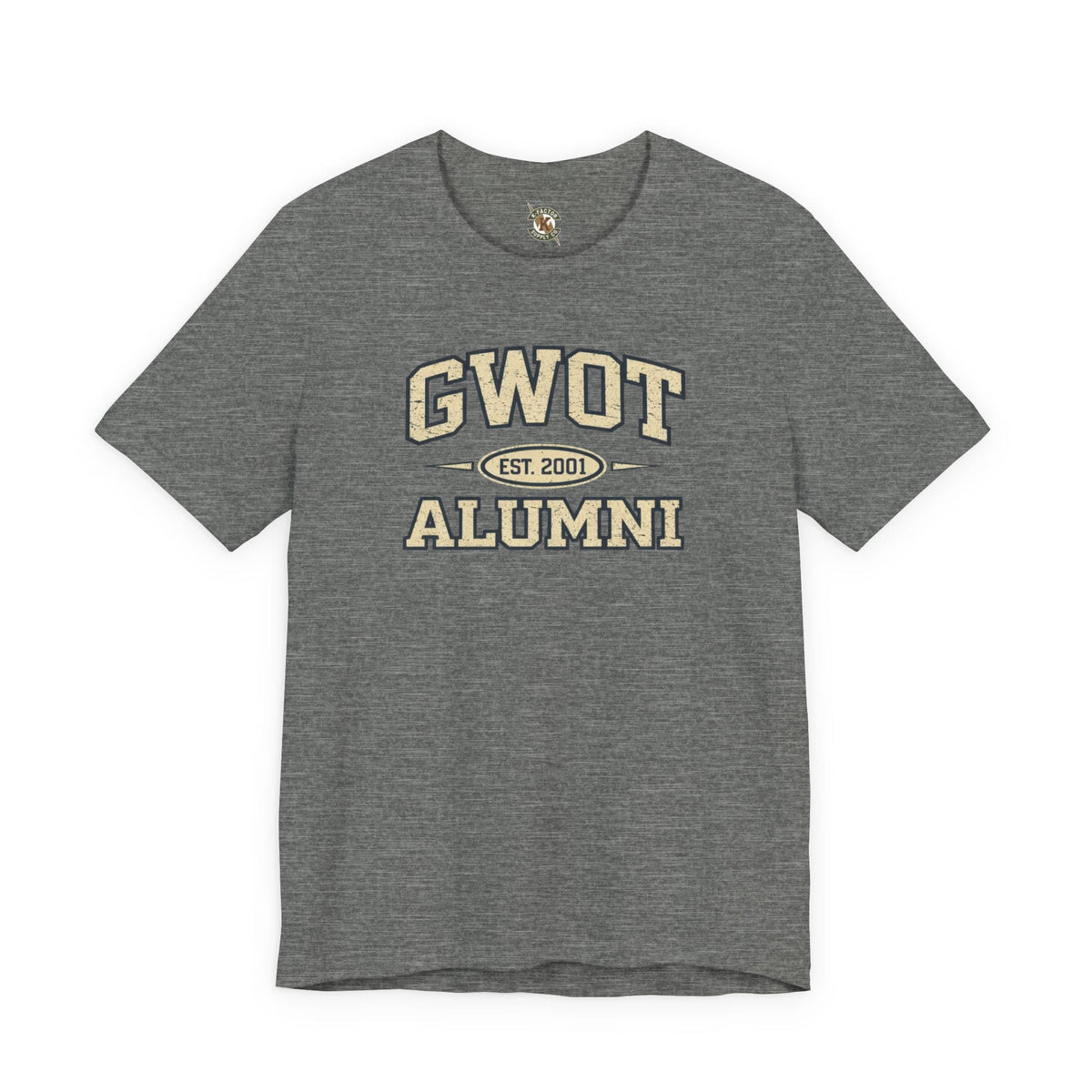 K-Factor Supply Co GWOT Alumni Mk 4 Mod 0 T-Shirt Deep Heather / S