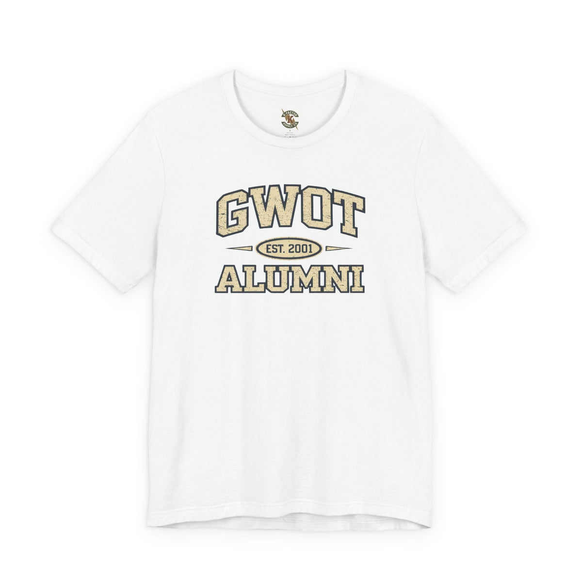 K-Factor Supply Co GWOT Alumni Mk 4 Mod 0 T-Shirt White / S