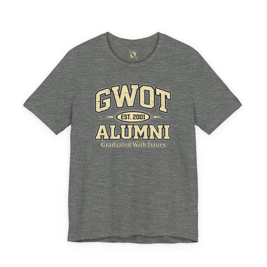 K-Factor Supply Co GWOT Alumni Mk 4 Mod 2 T-Shirt Deep Heather / S
