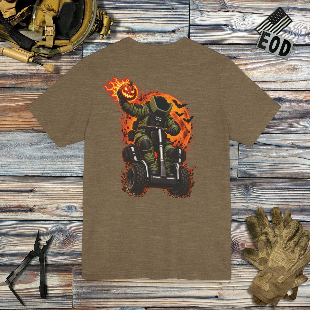 K-Factor Supply Co Headless Tech-man (Back Print) T-Shirt