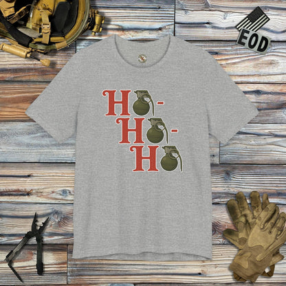 K-Factor Supply Co Ho-Ho-Ho T-Shirt Athletic Heather / S
