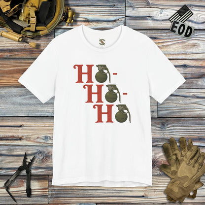 K-Factor Supply Co Ho-Ho-Ho T-Shirt White / S