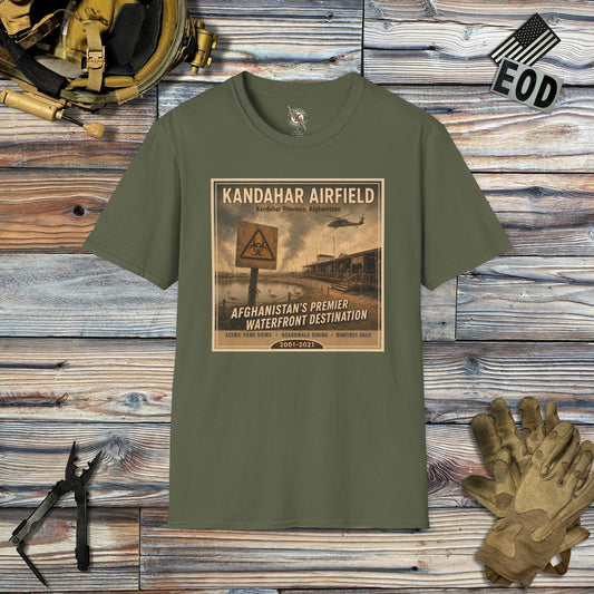 K-Factor Supply Co Kandahar Travel (B+T) T-Shirt Military Green / 2XL