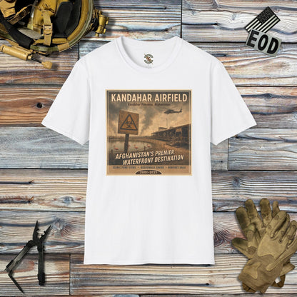 K-Factor Supply Co Kandahar Travel (B+T) T-Shirt White / 2XL