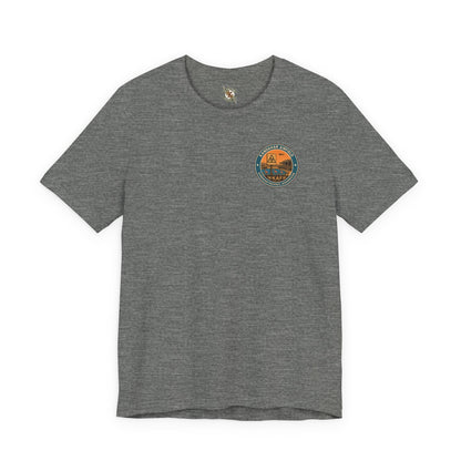 K-Factor Supply Co Kandahar Travel (Back Print) T-Shirt