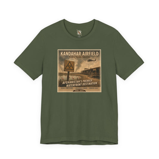 K-Factor Supply Co Kandahar Travel T-Shirt Military Green / S