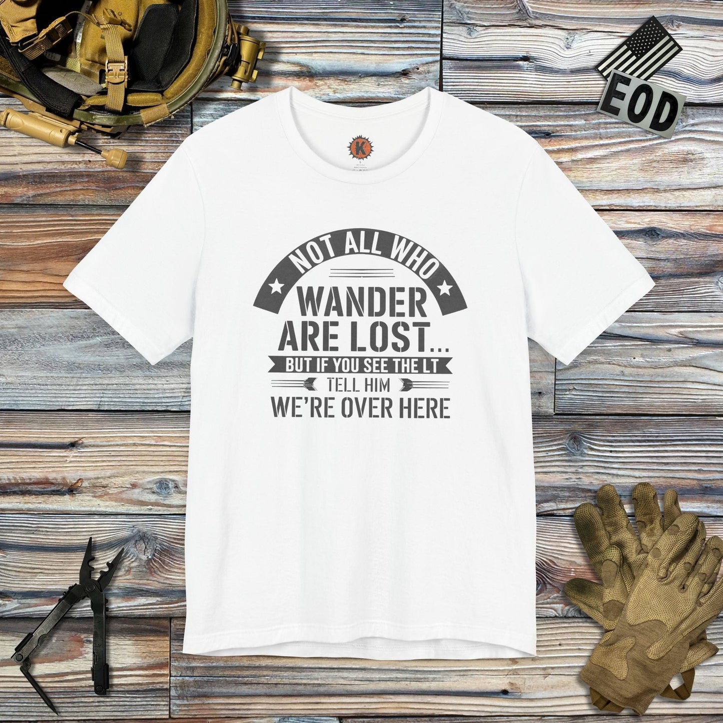 K-Factor Supply Co LT is Missing T-Shirt White / S