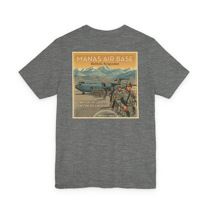 K-Factor Supply Co Manas Layover (Back Print) T-Shirt