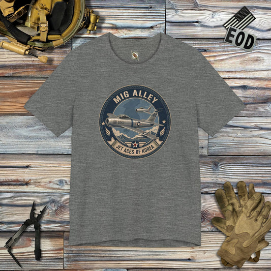 K-Factor Supply Co Mig Alley T-Shirt Deep Heather / S