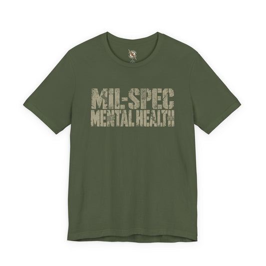 K-Factor Supply Co Mil-Spec Mental Health T-Shirt Military Green / S
