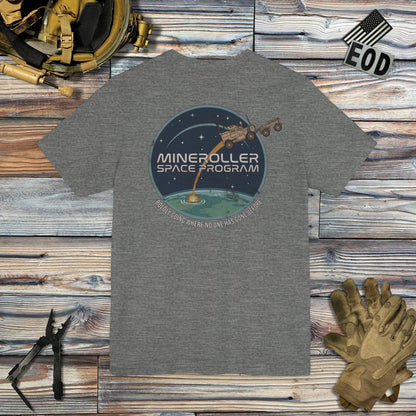 K-Factor Supply Co Mineroller Space Program (Back Print) T-Shirt