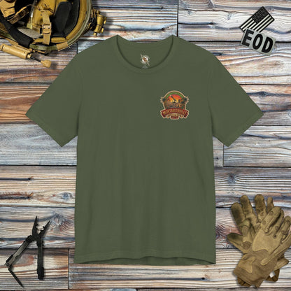 K-Factor Supply Co Mortaritaville (Back Print - Classic Colors) T-Shirt