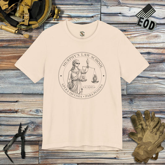 K-Factor Supply Co Murphy's Law Mk 2 Mod 0 T-Shirt Soft Cream / S
