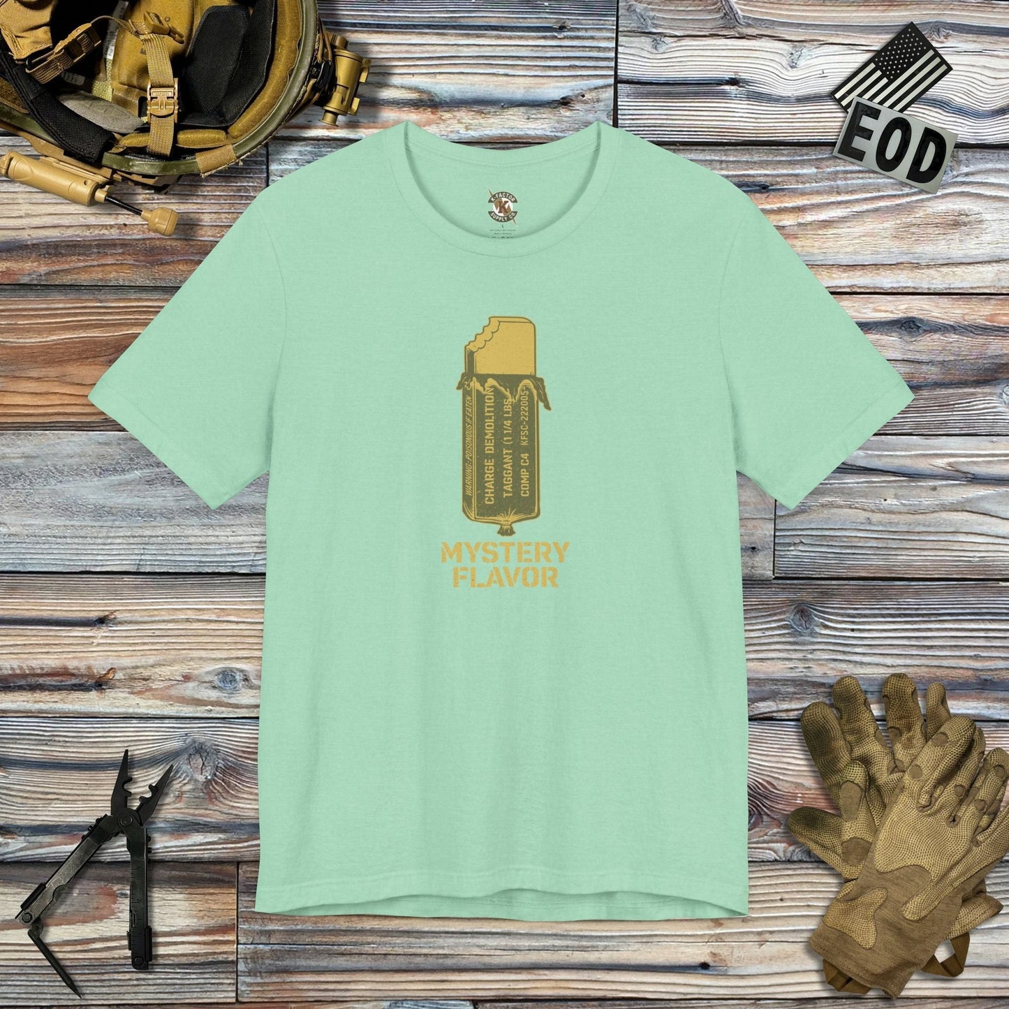 K-Factor Supply Co Mystery Flavor Mk 1 Mod 0 T-Shirt