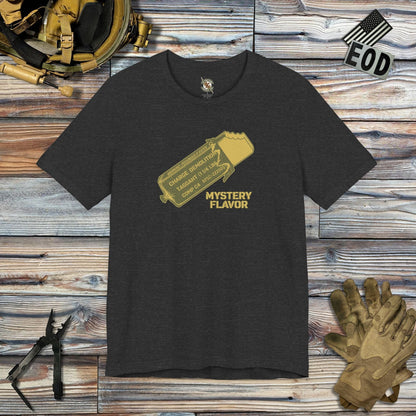 K-Factor Supply Co Mystery Flavor Mk 1 Mod 1 T-Shirt Dark Grey Heather / S