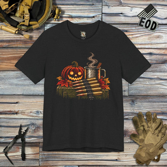 K-Factor Supply Co October Morning T-Shirt Solid Black Blend / S