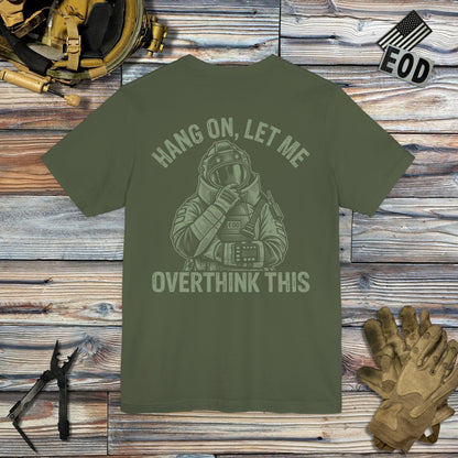 K-Factor Supply Co Overthinking It (Back Print) T-Shirt