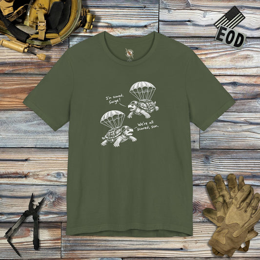 K-Factor Supply Co Para-terrapins T-Shirt Military Green / S