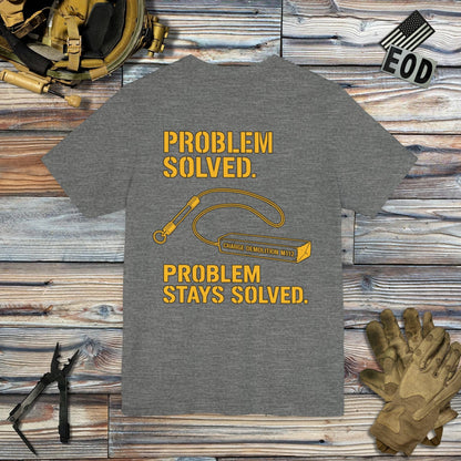 K-Factor Supply Co Problem Solved (Back Print) T-Shirt